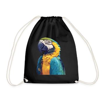 L’ère de l’ara - Sac de sport léger - noir - Devant