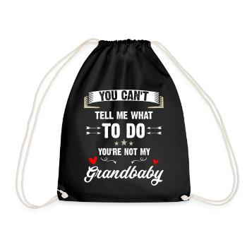 T-shirt slogan Petit-bébé Sass - Sac de sport léger - noir - Devant