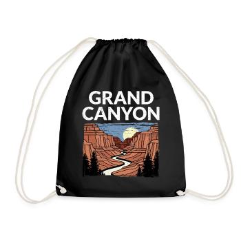 Grand Canyon Nationalpark Wanderer - Turnbeutel - Schwarz - Vorne