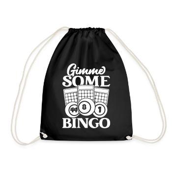 Bingo Player Gimme Some Bingo - Drawstring Bag - black - Front