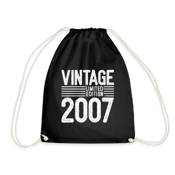 Édition limitée Vintage 2007 - Sac de sport léger - noir - Devant