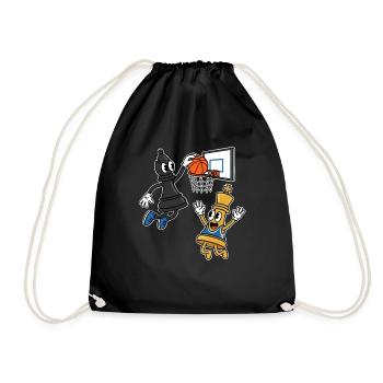 Échec et mat Basket - Sac de sport léger - noir - Devant