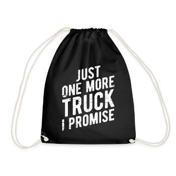 Encore une promesse de camion - Sac de sport léger - noir - Devant