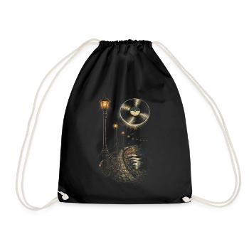 Disques vinyles de collection Vinyl Vinyl Collections - Sac de sport léger - noir - Devant
