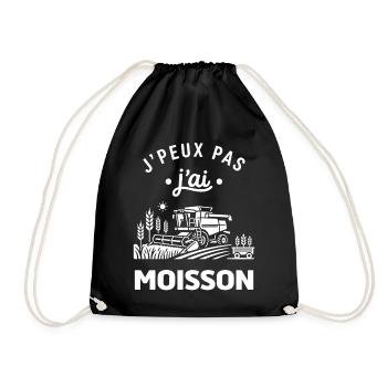 Moisson  - Sac de sport léger - noir - Devant