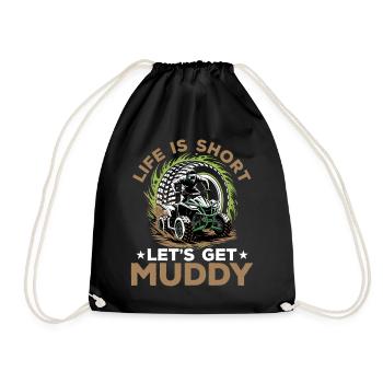 Quad ATV Garçons Hommes Quad Wheeler - Sac de sport léger - noir - Devant