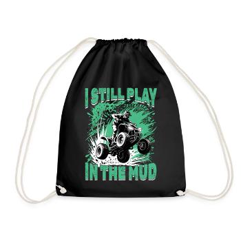 Quad ATV Garçons Hommes Quad Wheeler - Sac de sport léger - noir - Devant