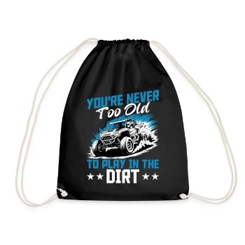 UTV Tout-Terrain Boy Men 4 Wheels Side by Side - Sac de sport léger - noir - Devant