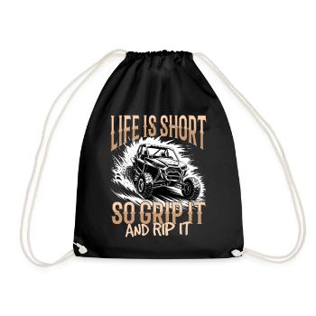 UTV Tout-Terrain Boy Men 4 Wheels Side by Side - Sac de sport léger - noir - Devant