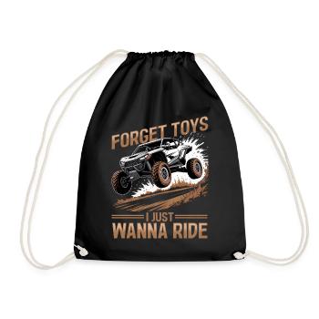 UTV Tout-Terrain Boy Men 4 Wheels Side by Side - Sac de sport léger - noir - Devant