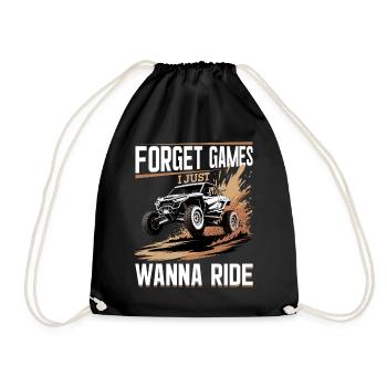 UTV Tout-Terrain Boy Men 4 Wheels Side by Side - Sac de sport léger - noir - Devant