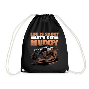 UTV Tout-Terrain Boy Men 4 Wheels Side by Side - Sac de sport léger - noir - Devant