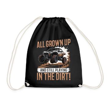 UTV Tout-Terrain Boy Men 4 Wheels Side by Side - Sac de sport léger - noir - Devant