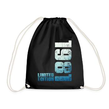 45ème Anniversaire Homme Femme 45 ans 1981 Cadeau - Sac de sport léger - noir - Devant