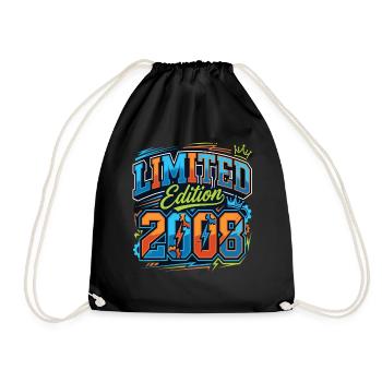 Édition limitée anniversaire 2008 - Sac de sport léger - noir - Devant