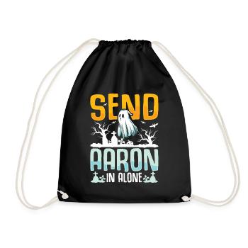 Dicton anglais d’Halloween de Chasseur de Fantômes - Sac de sport léger - noir - Devant
