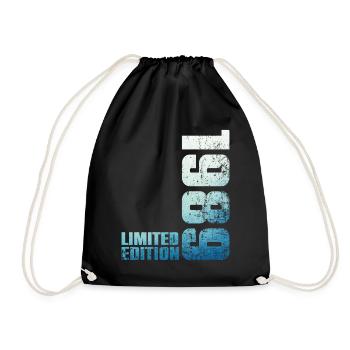 37th Anniversary Man Woman 37 Year Old 1989 Gift - Drawstring Bag - black - Front