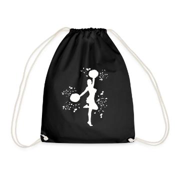 Cheerleader Cheer Mom Cheerleading - Turnbeutel - Schwarz - Vorne