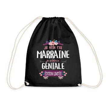 Marraine Géniale Édition Limitée - Sac de sport léger - noir - Devant