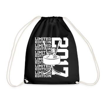 LIMITED EDITION 2017 EISHOCKEY 9. GEBURTSTAG - Drawstring Bag - black - Front