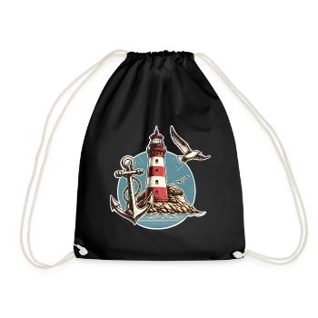 phare - Sac de sport léger - noir - Devant