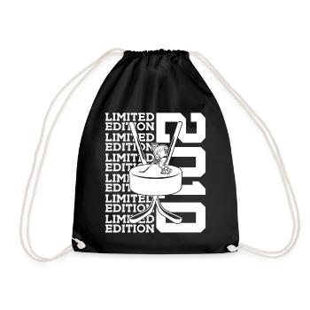 LIMITED EDITION 2010 EISHOCKEY 16. GEBURTSTAG - Drawstring Bag - black - Front