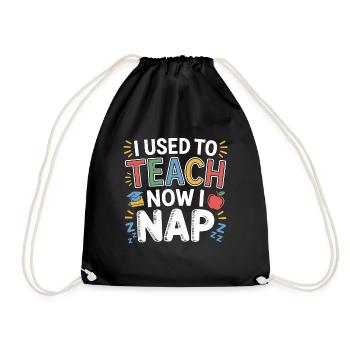 Enseignant à la retraite que j’enseignais maintenant, je suis éducateur de siestes - Sac de sport léger - noir - Devant