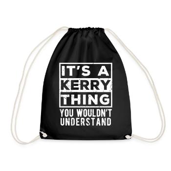 C’est une chose de Kerry que tu ne comprendrais pas - Sac de sport léger - noir - Devant
