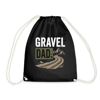 Papa de gravier Vélo Papa tout-terrain - Sac de sport léger - noir - Devant