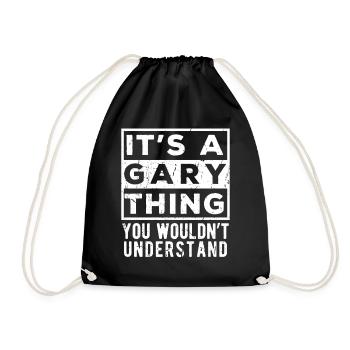 C’est une chose de Gary que tu ne comprendrais pas - Sac de sport léger - noir - Devant