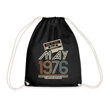 Best of May 1976 Kassette | Limited Edition - Turnbeutel - Schwarz - Vorne