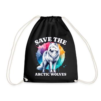 Polarwolf Sauve Arctic Wolf - Sac de sport léger - noir - Devant