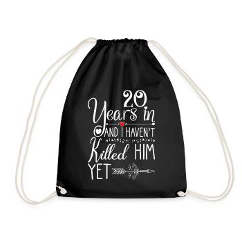 20 ans plus tard, je ne l’ai pas encore tué - Sac de sport léger - noir - Devant
