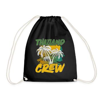 Équipage thaïlandais - Sac de sport léger - noir - Devant