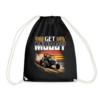 UTV Off Road 4 Wheeler Side by side - Turnbeutel - Schwarz - Vorne