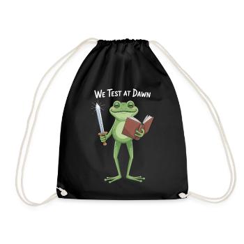Wir testen bei Dawn Frog Knight - Turnbeutel - Schwarz - Vorne