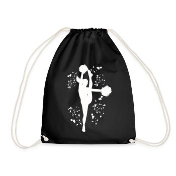 Cheerleader Cheer Mom Cheerleading - Turnbeutel - Schwarz - Vorne