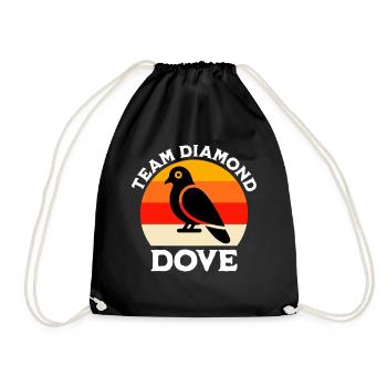 Équipe Diamond Pigeon - Sac de sport léger - noir - Devant