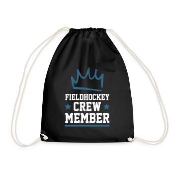 Équipe de hockey sur gazon - Sac de sport léger - noir - Devant