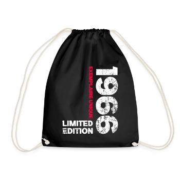 Millésime 1966 Cadeau 60 Ans Homme Anniversaire  - Sac de sport léger - noir - Devant