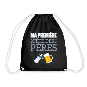 Ma Première Fête des Pères - Sac de sport léger - noir - Devant