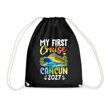 Ma première croisière Cancún 2027 - Sac de sport léger - noir - Devant