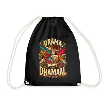 Bollywood Drama Dance Dhamaal - Sac de sport léger - noir - Devant