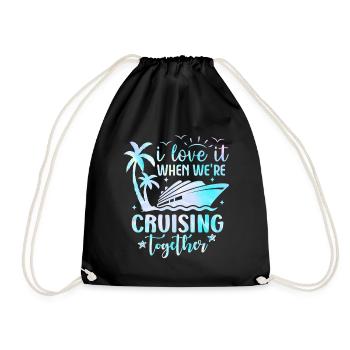 Croisière ensemble Palms & Yacht - Sac de sport léger - noir - Devant
