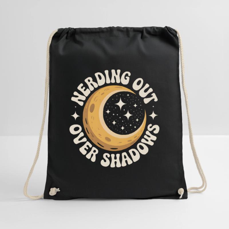 Shadow Nerd | Solar eclipse Drawstring Bag