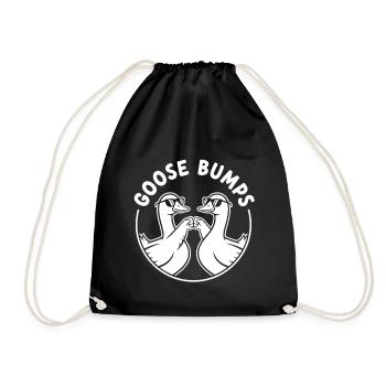 Goose Bumps Duck Duo - Drawstring Bag - black - Front