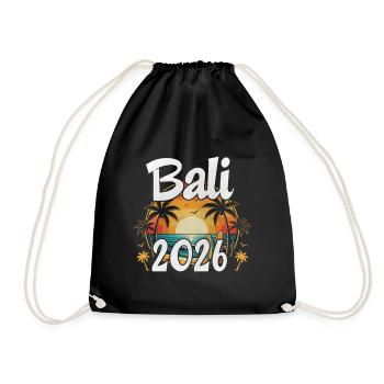 Bali 2026 - Sac de sport léger - noir - Devant