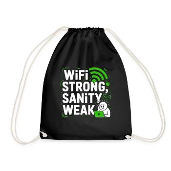 Remote Developer WiFi Strong Software Engineering - Turnbeutel - Schwarz - Vorne