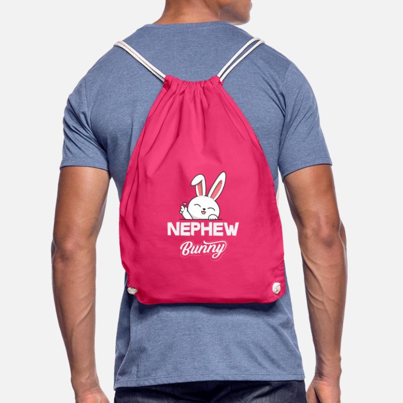 Happy Easter Sweet Easter Bunny Egg Hunt Easter Eggs Drawstring Bag