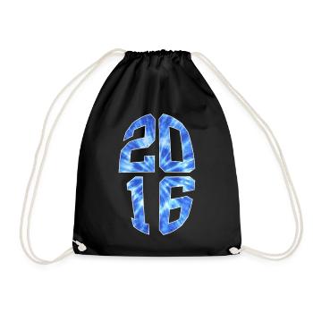 10 YEARS OLD 2016 10TH BIRTHDAY - Drawstring Bag - black - Front